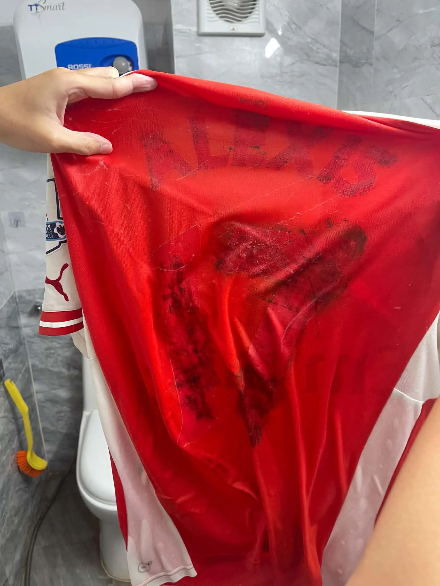 Acetone on a Football Shirt: What Were You Thinking? - featured image