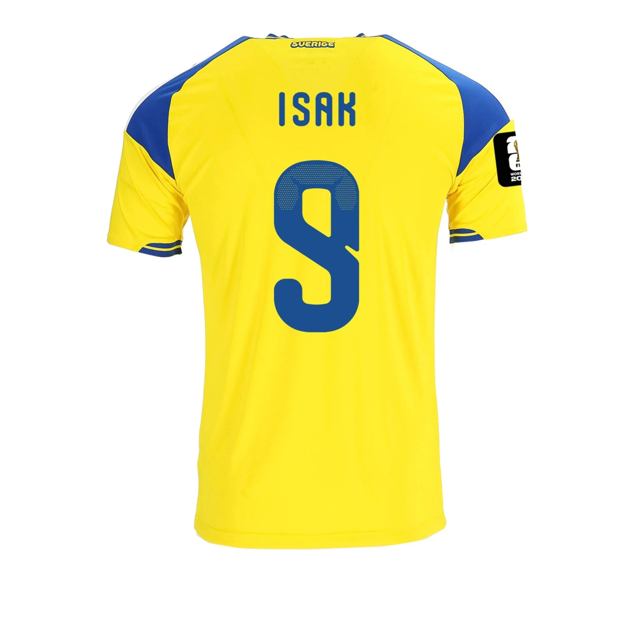 Alexander Isak Sweden Home Jersey 26/27 – Yellow – Authentic