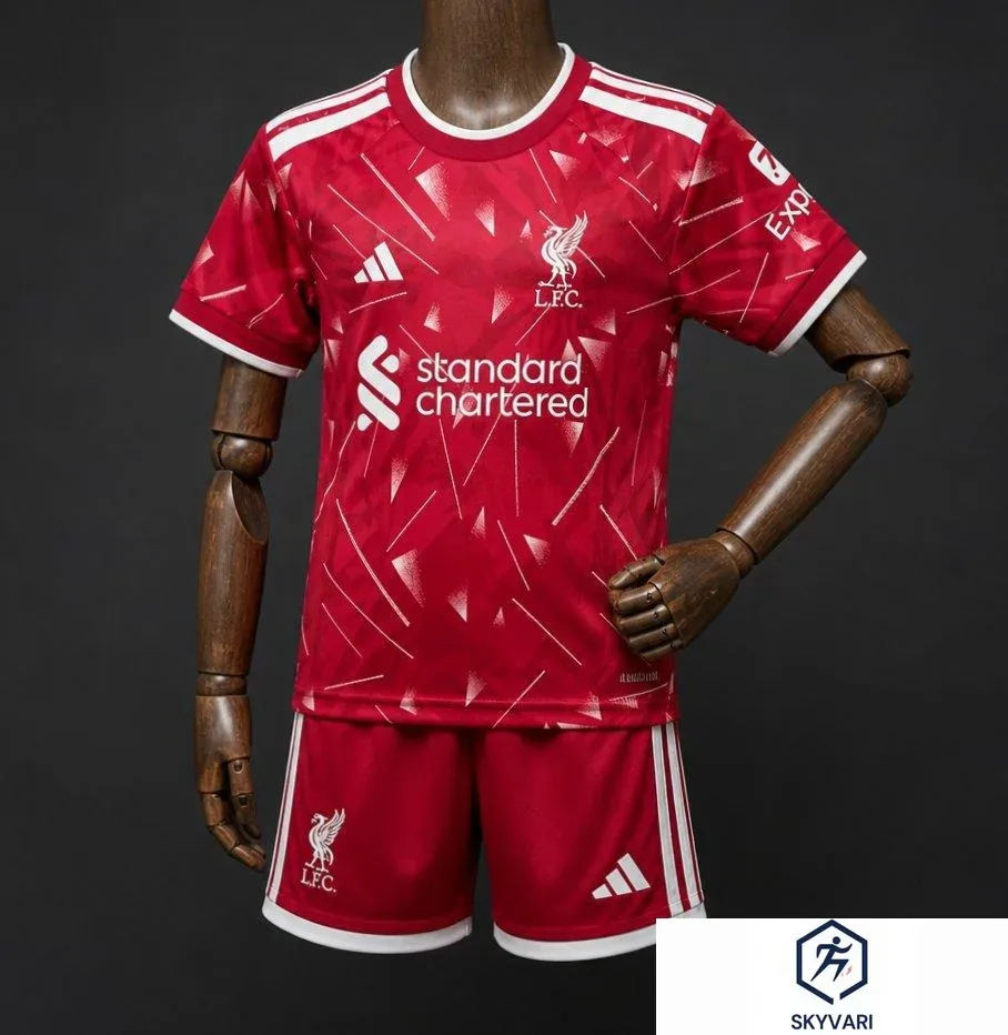 Liverpool Home Jersey 26/27 – Green – Kids