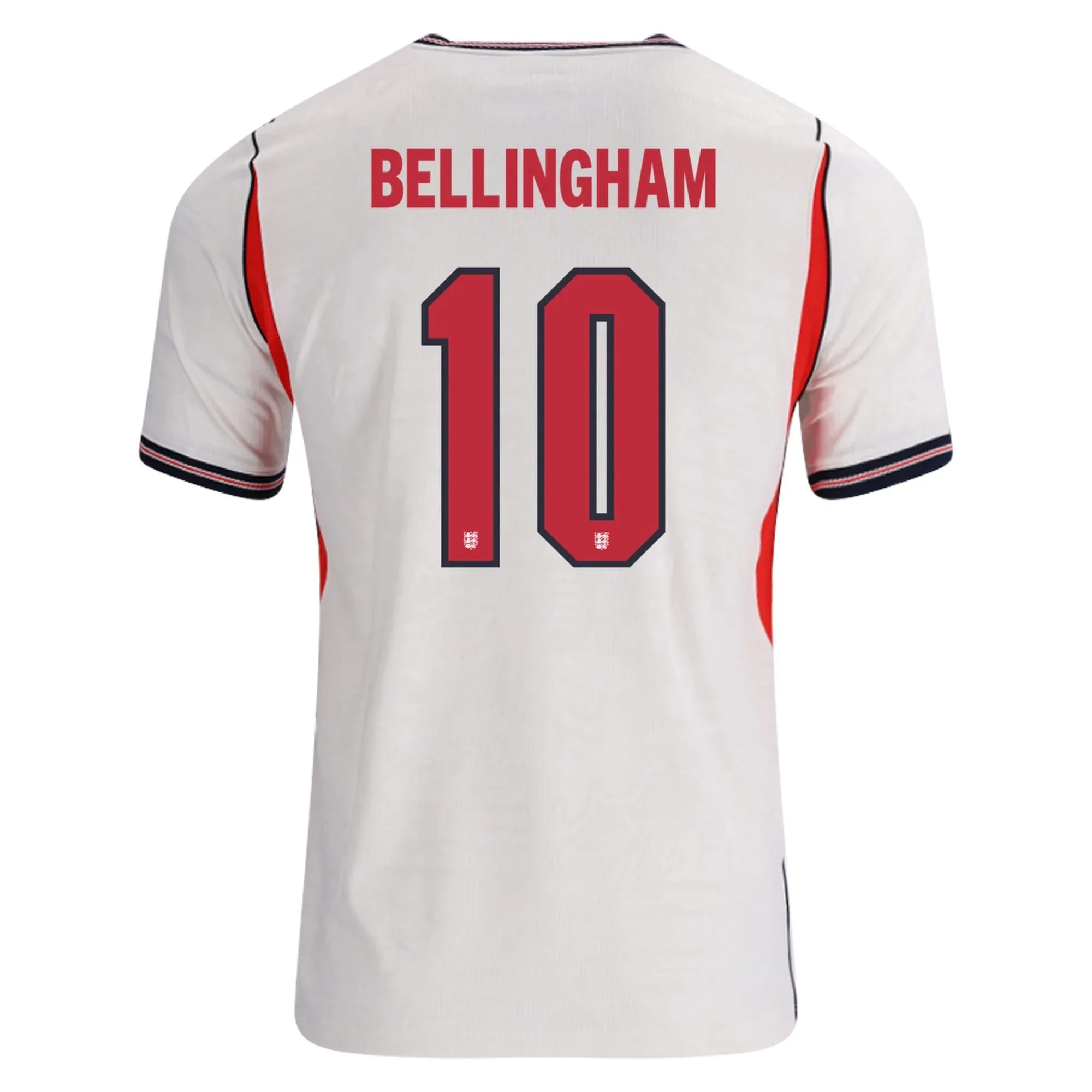 Jude Bellingham England Home Jersey 26/27 – White & Red