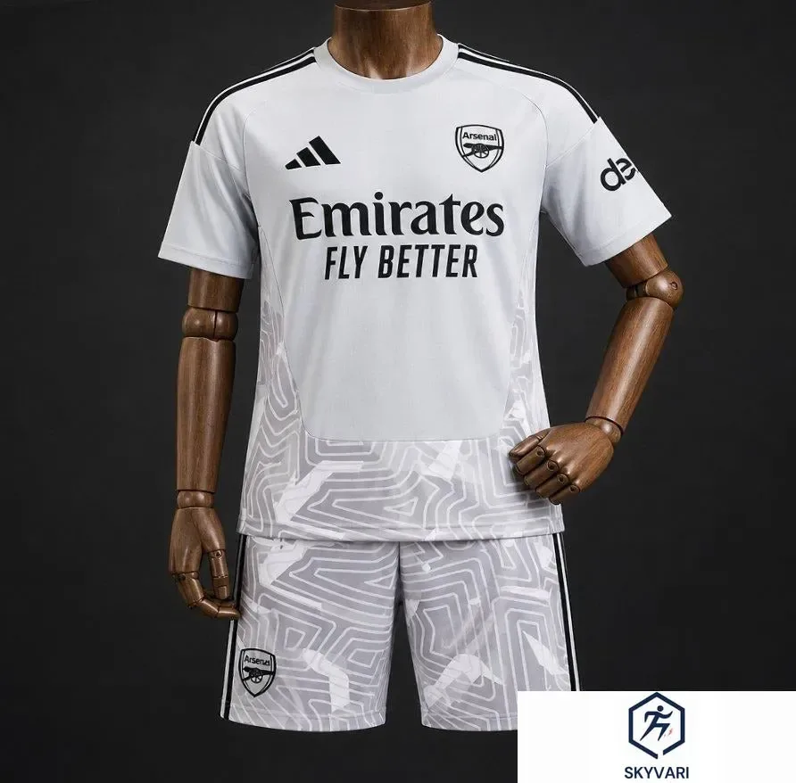 Arsenal Goalkeeper Jersey 26/27 – Gray – Kids