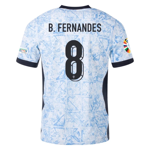 Bruno Fernandes – Portugal 24/25 Authentic Away Jersey