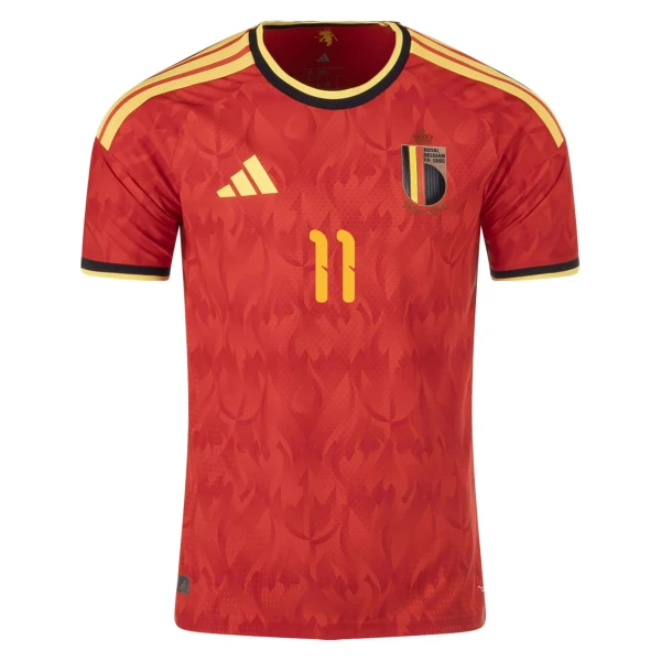 Jérémy Doku Belgium 2026/27 Adidas Authentic Home Jersey