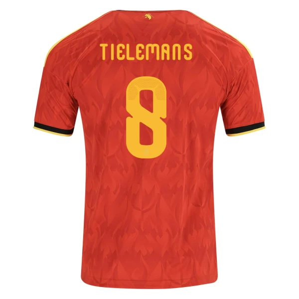 Youri Tielemans Belgium 2026/27 Adidas Home Jersey
