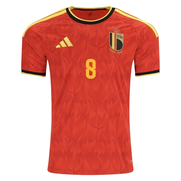 Youri Tielemans Belgium 2026/27 Adidas Home Jersey