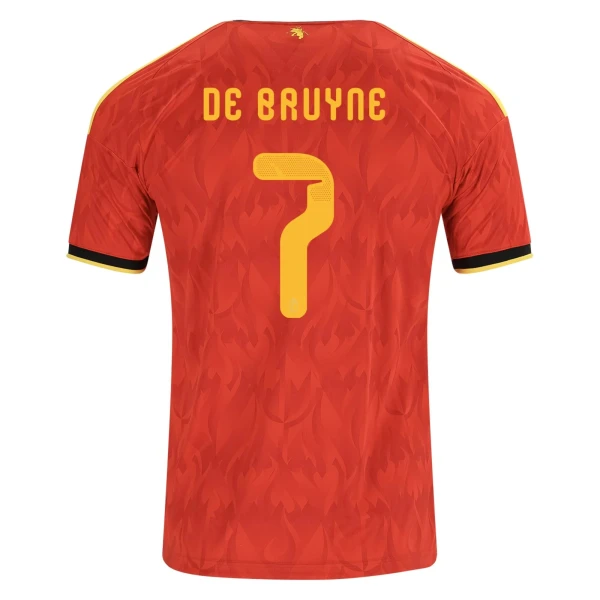 Kevin De Bruyne Belgium 2026/27 Adidas Home Jersey