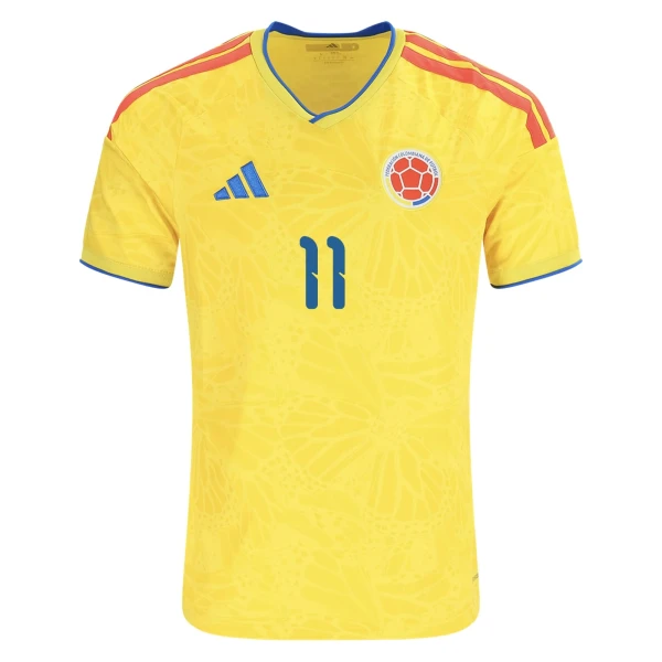Jhon Arias Colombia 2026/27 Adidas Home Jersey