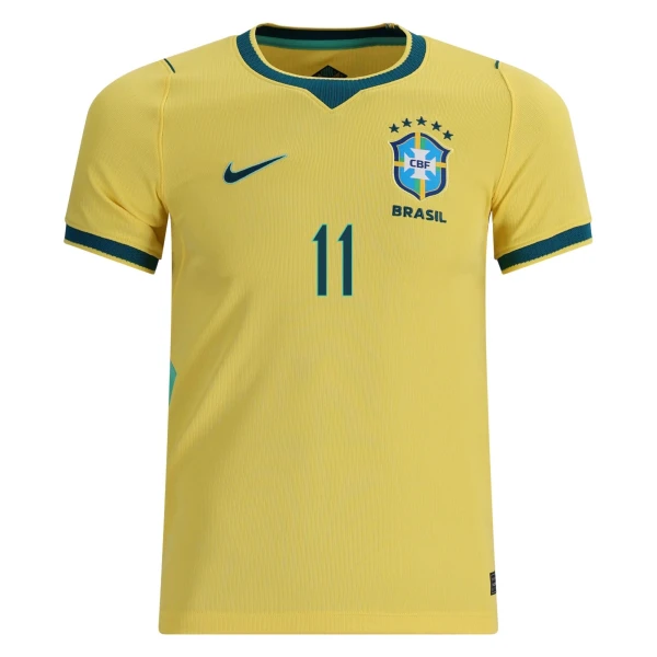 Raphinha Brazil 2026/27 Nike Youth Home Jersey