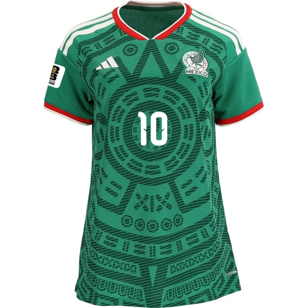 Alexis Vega Mexico 2026/27 Adidas Women’s Authentic Home Jersey