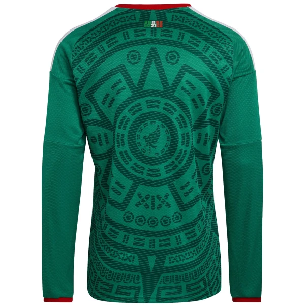 Mexico 2026 Adidas Long Sleeve Home Jersey