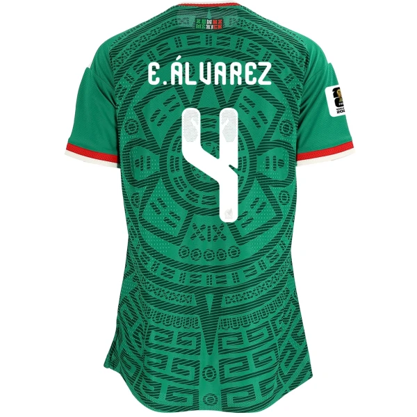 Edson Álvarez Mexico 2026/27 Adidas Women’s Authentic Home Jersey