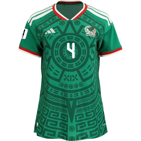Edson Álvarez Mexico 2026/27 Adidas Women’s Authentic Home Jersey