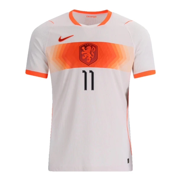 Cody Gakpo Netherlands 2026/27 Nike Authentic Away Jersey