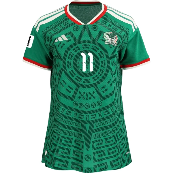Santiago Giménez Mexico 2026/27 Adidas Women’s Authentic Home Jersey