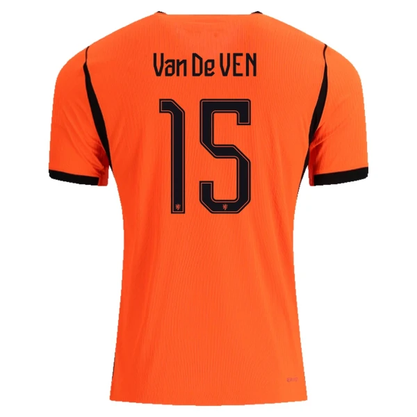 Micky van de Ven Netherlands 2026/27 Nike Authentic Home Jersey