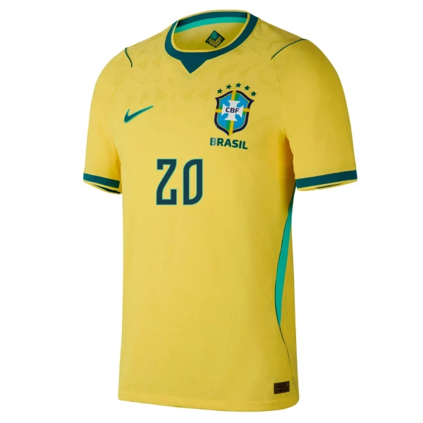 Estevao Brazil 2026/27 Nike Authentic Home Jersey