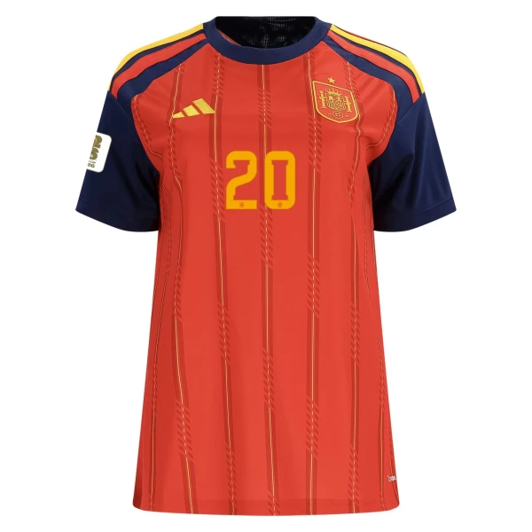 Pedri Spain 2026/27 Adidas Women’s Home Jersey