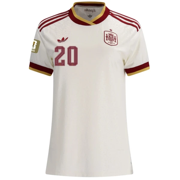 Pedri Spain 2026/27 Adidas Women’s Away Jersey
