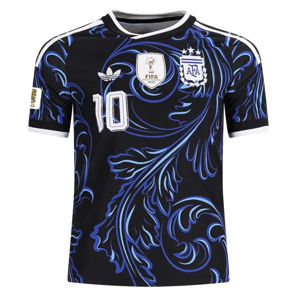 Lionel Messi Argentina 2026/27 Adidas Youth Away Jersey