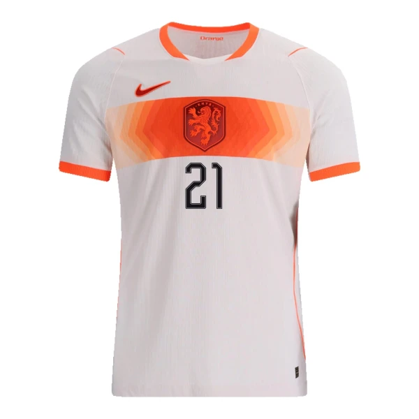 Frenkie de Jong Netherlands 2026/27 Nike Authentic Away Jersey