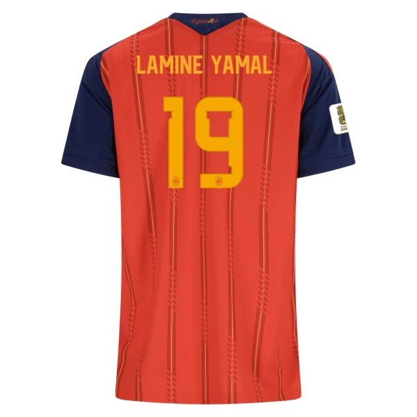 Lamine Yamal Spain 2026/27 Adidas Women’s Home Jersey