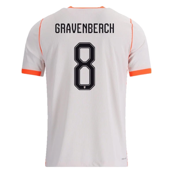 Ryan Gravenberch Netherlands 2026/27 Nike Authentic Away Jersey