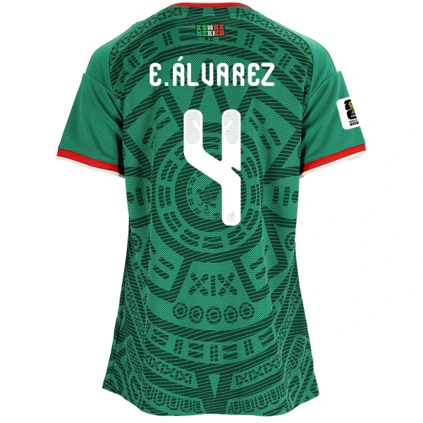 Edson Álvarez Mexico 2026/27 Adidas Women’s Home Jersey