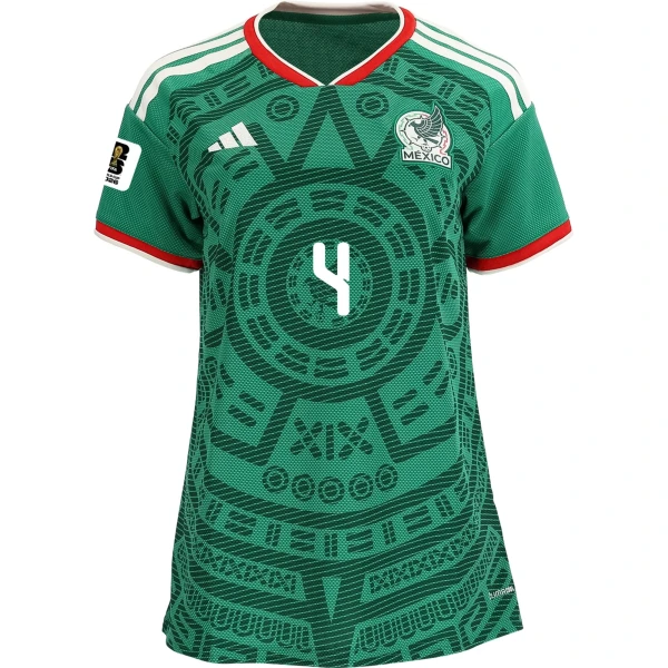 Edson Álvarez Mexico 2026/27 Adidas Women’s Home Jersey