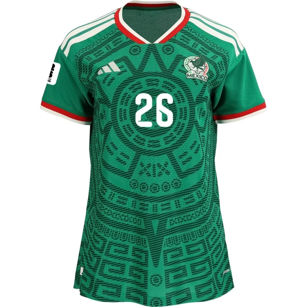 Gilberto Mora Mexico 2026/27 Adidas Women’s Youth Home Jersey