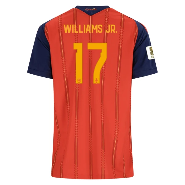 Nico Williams Spain 2026/27 Adidas Women’s Home Jersey