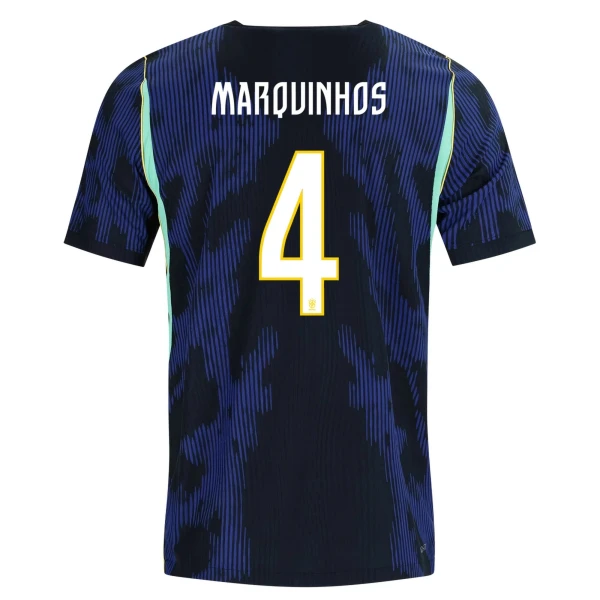 Marquinhos Brazil 2026/27 Nike & Jordan Authentic Away Jersey