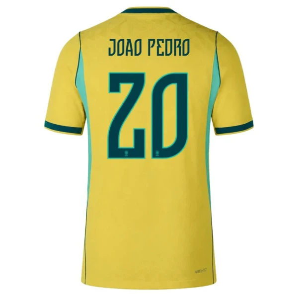 Joao Pedro Brazil 2026/27 Nike Authentic Home Jersey