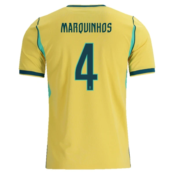 Marquinhos Brazil 2026/27 Nike Home Jersey