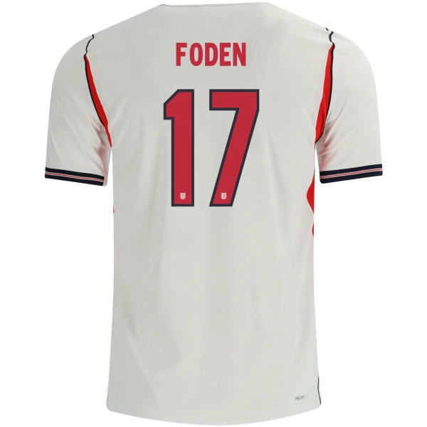 Phil Foden England 2026/27 Nike Authentic Home Jersey