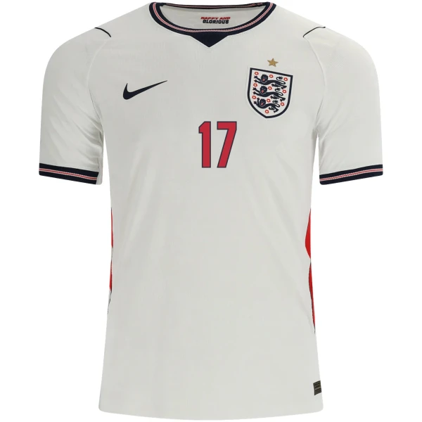 Phil Foden England 2026/27 Nike Authentic Home Jersey