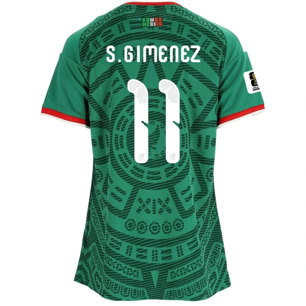 Alexis Vega Mexico 2026/27 Adidas Women’s Home Jersey