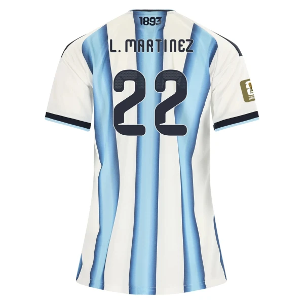 Lautaro Martínez Argentina 2026/27 Adidas Women’s Home Jersey