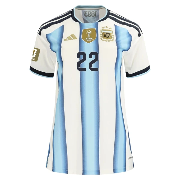 Lautaro Martínez Argentina 2026/27 Adidas Women’s Home Jersey