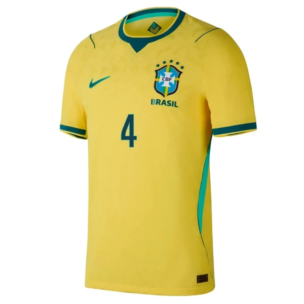 Marquinhos Brazil 2026/27 Nike Authentic Home Jersey