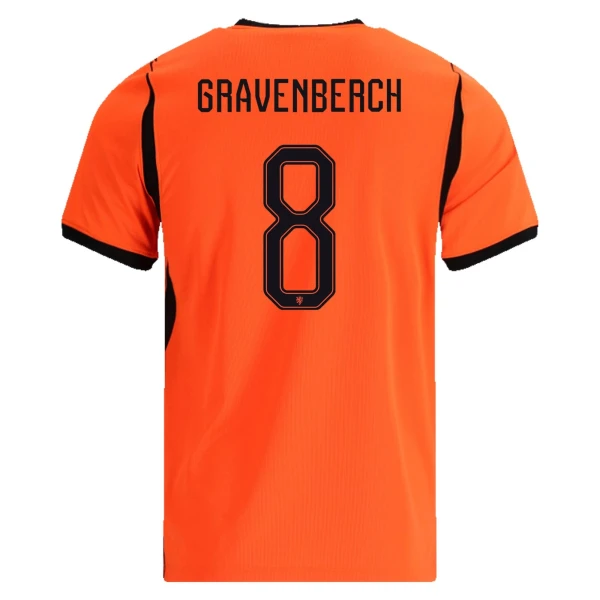 Ryan Gravenberch Netherlands 2026/27 Nike Away Jersey