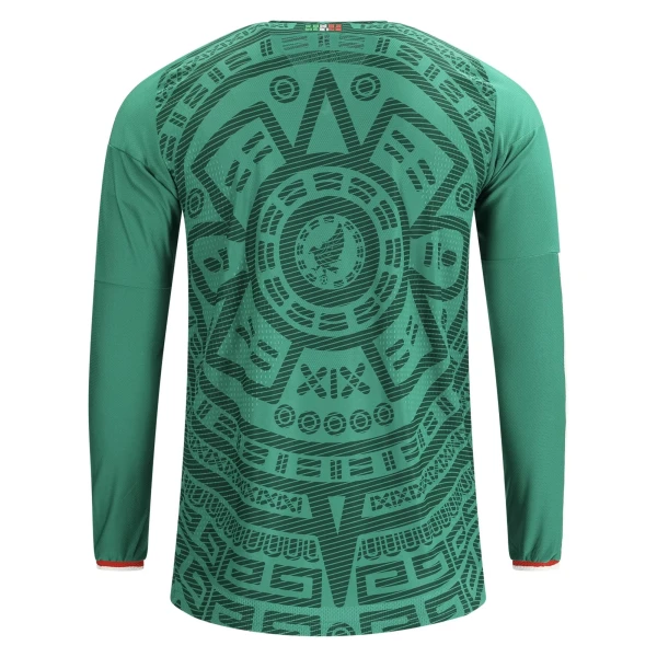 Mexico 2026/27 Adidas Long Sleeve Home Jersey
