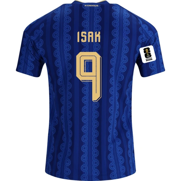Alexander Isak Sweden 2026/27 Adidas Away Jersey