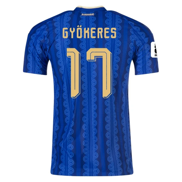 Viktor Gyokeres Sweden 2026/27 Adidas Away Jersey