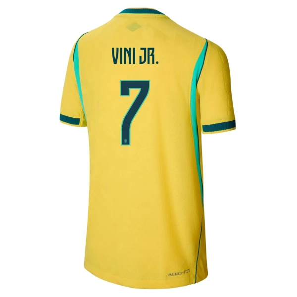 Vinicius Junior Brazil 2026/27 Nike Youth Authentic Home Jersey