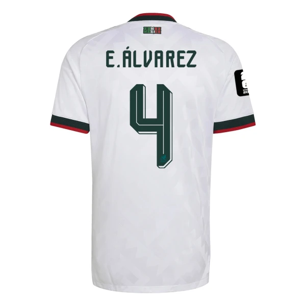 Edson Alvarez Mexico 2026/27 Adidas Authentic Away Jersey