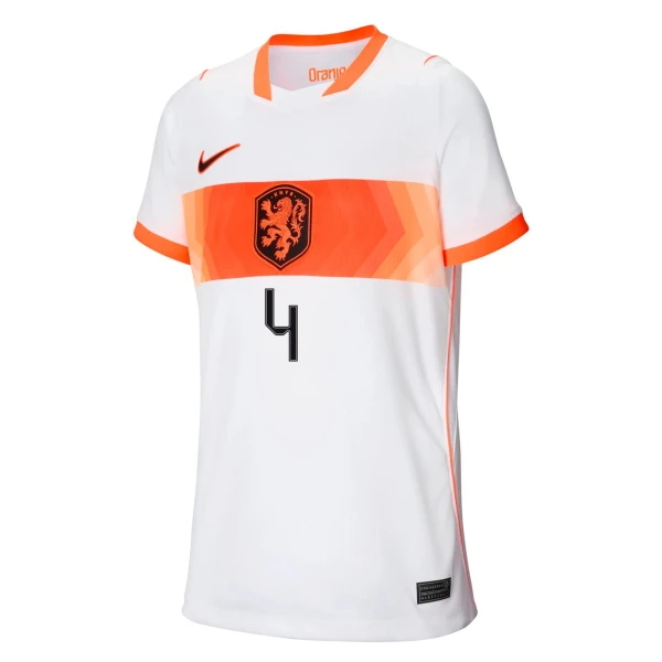Virgil van Dijk Netherlands 2026/27 Nike Youth Away Jersey
