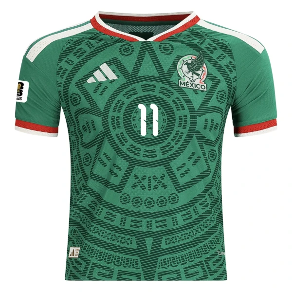 Gilberto Mora Mexico 2026/27 Adidas Authentic Home Jersey