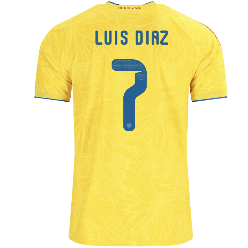 Luis Díaz Colombia 26/27 Home Jersey