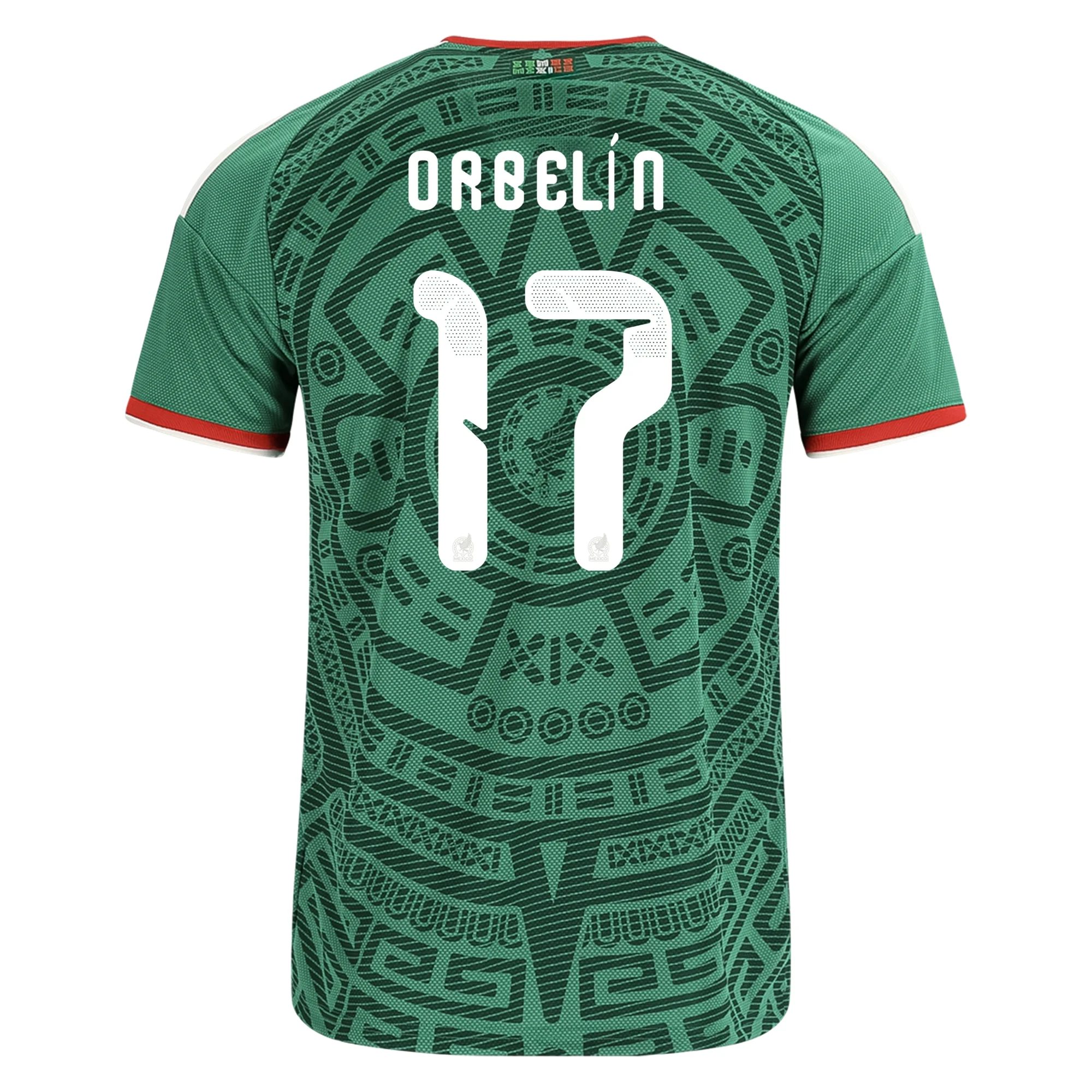 Orbelín Pineda Mexico 26/27 Home Jersey