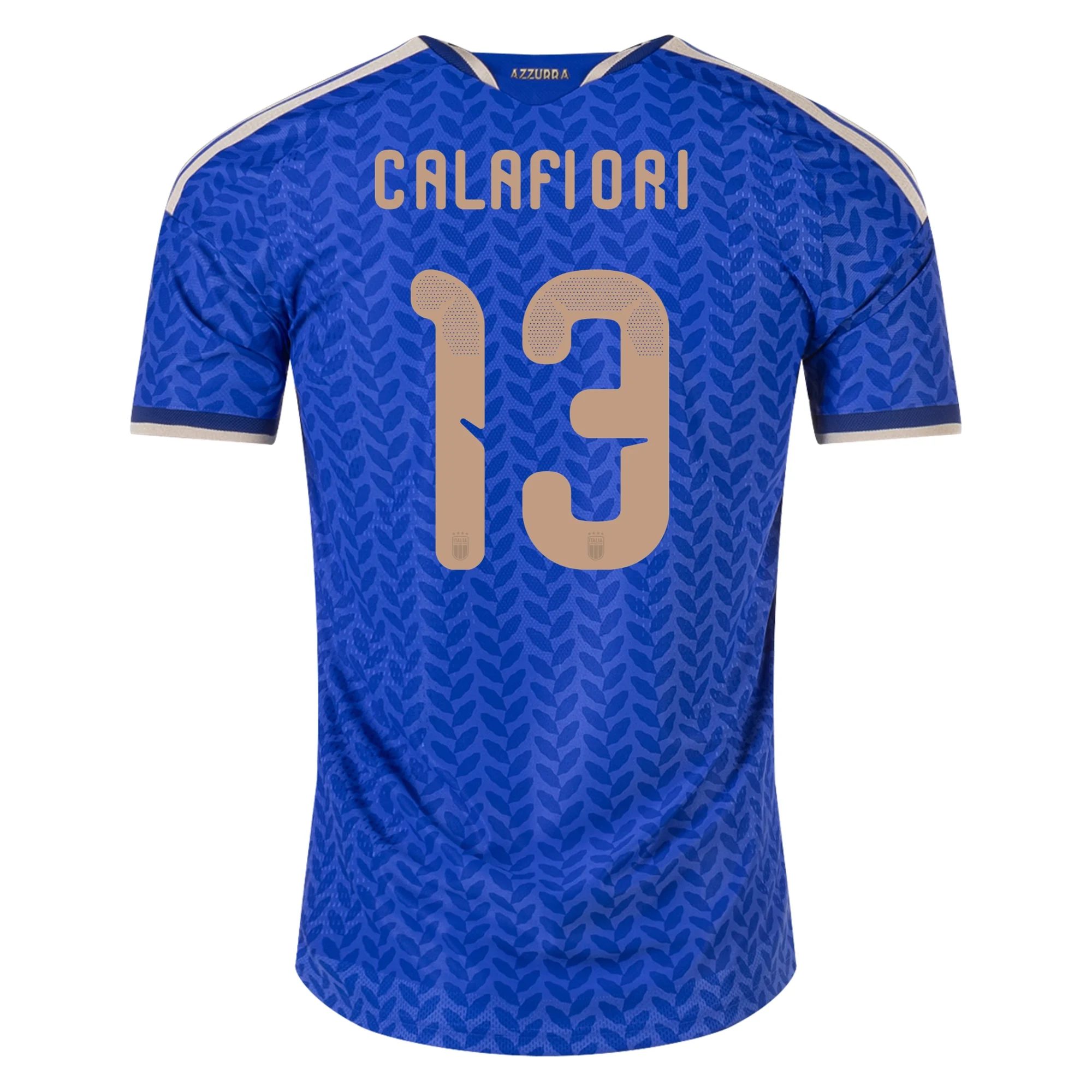 Riccardo Calafiori Italy 26/27 Authentic Home Jersey
